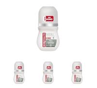 Borotalco, Deodorante Uomo Roll On Invisibile, Formula Senza Alcool con Talco Protettivo, Anti-Macchie, Profumo Muschiato, 72h di Efficacia - 1 Flacone da 50 ml (Confezione da 4)