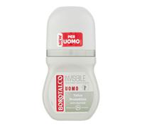 Borotalco, Deodorante Uomo Roll On Invisibile, Formula Senza Alcool con Talco Protettivo, Anti-Macchie, Profumo Muschiato, 72h di Efficacia - 1 Flacone da 50 ml