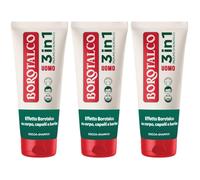 Borotalco Doccia Schiuma Uomo 3 in 1 Originale (200mL) 3x200 ml