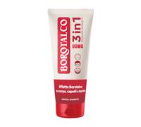 Borotalco Docciashampoo Uomo 3In1 Profumo Ambrato 200 ml - Docciashampoo