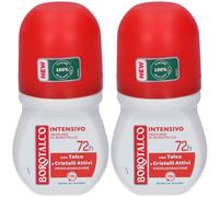 Borotalco Intensivo Ipersudorazione Roll On Profumo di Borotalco 2x50