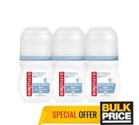 Borotalco Invisible Fresh Ocean Roll-On Deodorante Rinfrescante Antimacchia C...