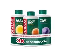 Borotalco, Kit con 3 Bagnodoccia, Bagnoschiuma Tripla Azione Setificante, Rigenerante e Rilassante, Profumo Vaniglia, Ambra Speziata e Lavanda, Ideale per Tutti i Momenti della Giornata, 3x500 ml