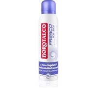 Borotalco, Deodorante Spray Fresco No stop - Fiori acqualici, con Talco Vegetale e Molecole Rinfrescanti, Formula fresca con Micorcapsule rinfrescanti, 72h di Efficacia, 0% alcool, 150 ml