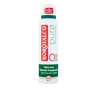 Borotalco, Deodorante Spray Puro, con Talco con Molecole Traspiranti, Formula Senza Alcool e Sali di Alluminio, Asciutto Anti-Odori, 48h di Efficacia, Profumo di Borotalco - 1 Flacone da 150 ml
