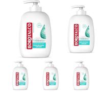 Borotalco, Sapone Liquido Igienizzante, con Antibatterico, Effetto Borotalco, Pelle Morbida, Liscia e Vellutata, Profumo di Muschio Bianco, Rispetta il pH Naturale, 100% Plastica Riciclata, 250 ml