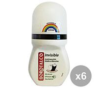 BOROTALCO Set 6 Deodorante Roll-On Invisible Cura Del Corpo