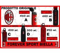 BORRACCE & THERMOS in ALLUMINIO e ACCIAIO INOX ORIGINALI AC MILAN