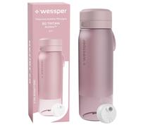 Borraccia Wessper 700 ml B2 TRITAN filtro acqua Tritan senza BPA rosa
