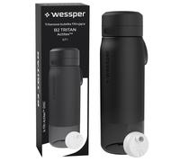 Borraccia 0,5/0,7/1L Tritan Wessper filtro acqua chiusura senza BPA