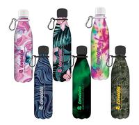 Invicta Bottiglia Acqua in Acciaio 304 - 500ml, Borraccia termica A SCELTA