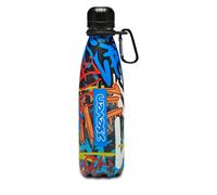 BORRACCIA in acciaio inox 304 SEVEN bottle TENUTA STAGNA 500 ml caldo e freddo