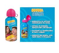 BORRACCIA ALLUMINIO 500 ML NINNA E MATTI