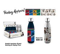 BORRACCIA ALLUMINIO 600ML 2 COL HARRY POTTER