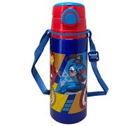 BORRACCIA ALLUMINIO AVENGERS MARVEL BOTTIGLIA 730 ML APERTURA POP-UP E TRACOLLA