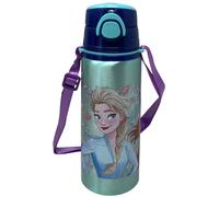 BOTTIGLIA RIUTILIZZABILE POP UP IN ALLUMINIO CON TRACOLLA 730 ML | FROZEN SNOWY TALE