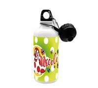 Borraccia Bambini Alluminio Personalizzata Con Nome 500 ml Per Scuola PIMPA