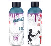 Borraccia Banksy Graffiti "DUAL" - Hammer Boy, 500ML. BANKSY