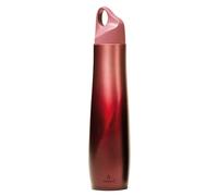 Borraccia bioloco the Curve, 420 ml, in acciaio inox, colore: berry