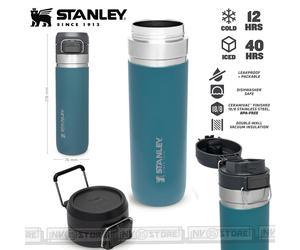 Borraccia Bottiglia STANLEY GO QUICK FLIP WATER BOTTLE 700 ml 0.7 L Litri Lagoon