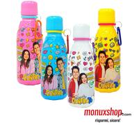 BORRACCIA COLORATA ECO FRIENDLY ME CONTRO TE CON MOSCHETTONE OFF57232