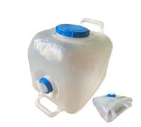 Borraccia con tappo - Contenitore compatto per liquidi per escursionismo, caccia, canottaggio, riutilizzabile per picnic, soccorso in caso di calamità, rifornimento camper e