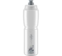 Borraccia da bici ecologica Elite Jet Green ( Trasparente / 950 mL )