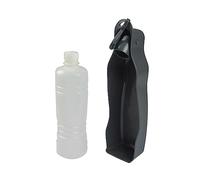 Borraccia da viaggio PP 500 ml, 25,5 x 7 cm, colore: antracite