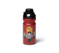 Room Copenhagen LEGO Harry Potter Gryffindor Drinking Bottle - 390 ml, Resistente PP/Silicone - Borraccia per Bambini con Beccuccio Coperto, Ideale per Scuola e Sport