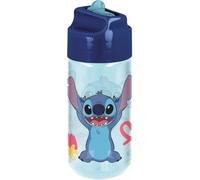 Borraccia Ecozen 430 ml Stitch Disney per Bambini - Bottiglia Antigoccia Senza BPA con Chiusura Ermetica e Beccuccio Flip - Ideale per Scuola, Asilo, Sport e Gite - Leggera e Resistente