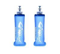 Borraccia Flessibile 250ml, 2 Borraccia Morbida Soft Flask Bottiglia Idratazione Borraccia Sportiva Pieghevole, Borraccia da Corsa Borraccia Trail Running Borraccia Ciclismo Bici MTB Sacca Idrica