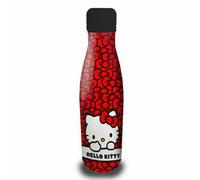 Coriex Hello Kitty - Borraccia isolata in alluminio, 500 ml, colore: Nero