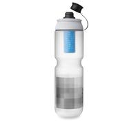 Hydrapak Breakaway+ Filter Water Bottle (30oz) - Hike & Bike Squeeze Water Bottle, Fits Backpacks & Bike Cages - Clear