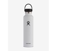Borraccia Hydro Flask 24 oz (0,6 L) Standard Mouth con tappo standard Flex Cap bianco