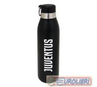 Juventus FC Borraccia Termica Ufficiale con Logo Stampato 500 ml Doppia Parete