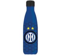 BORRACCIA in acciaio inox 304 SEVEN bottle INTER vol 500 ml BLU E NERO caldo e f