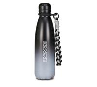 BORRACCIA in acciaio inox 304 SEVEN bottle SFUMATA 500 ml NERO caldo e freddo