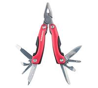 Borraccia in acciaio inox multi tool Rosso - pieghevole strumento
