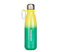 BORRACCIA in acciaio inox SHINE 265 seven VOL 500ML caldo e freddo VERDE E GIALL
