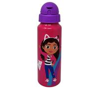 Borraccia in alluminio con cannuccia Gabby's Dollhouse Dolcetto Pandy Panda bottiglia 550 ml accessorio per bambini