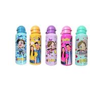 Borraccia in alluminio Me Contro Te con tappo ermetico termica 450ml Rosa