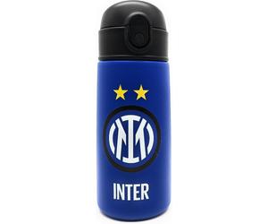 BORRACCIA INTER 500 ML CON CANNUCCIA TERMICA NERA SEVEN ORIGINALE
