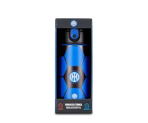 BORRACCIA INTER 500 ML CON CANNUCCIA TERMICA NERA SEVEN ORIGINALE
