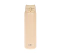 ION8 Borraccia Acciaio Inox Leggero 1 Litro, Non Isolato, a Prova di Perdite, Facile da Aprire, Serratura Sicura, Lavabile in Lavastoviglie, Durevole e Resistente ai Graffi, Deserto