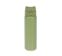 ION8 Borraccia Inox Leggero, 600ml, Non Isolato, a Prova di Perdite, Facile da Aprire, Serratura Sicura, Lavabile in Lavastoviglie, Adatta a Portabicchieri, Durevole, Verde Kaki
