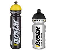 Borraccia Isostar Sport 500-650 ml + 1000 ml - Senza BPA - Borraccia per corsa, ciclismo, palestra, escursionismo - Pratica e a prova di perdite - Chiusura push & pull a tenuta stagna
