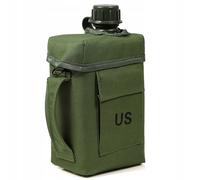 Mil-Tec Patrol Canteen 2 litri con custodia e cinghia oliva