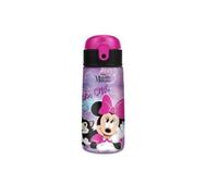Seven Borraccia Kid Minnie, Rosa, 460 ml, Acciaio Inox, BPA free, Ermetica, Caldo 12h/freddo 24 h, A prova di perdite, Riutilizzabile, Scuola, Sport, Viaggio, Bambina, Idea regalo