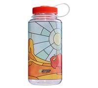 Borraccia Nalgene Wide Mouth 1l Clear Stained Glass Colore: blu/arancio