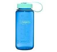 Nalgene Borraccia leggera in Tritan senza BPA, infrangibile, per escursioni, palestra, 473 ml, imboccatura larga, colore: blu fiordaliso
